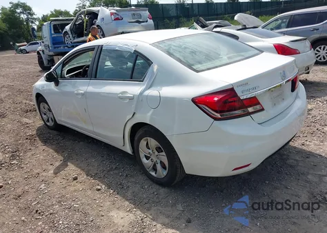 2015 Honda Civic Lx из США, поврежденный, VIN 19XFB2F5XFE298172
